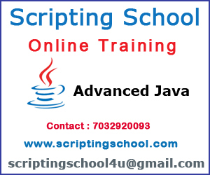 Advanced Java Online Training institute in Hyderabad