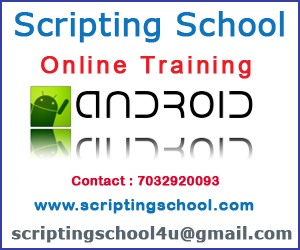 Android Online Training institute in Hyderabad
