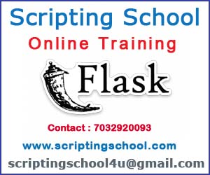Flask Online Training institute in Hyderabad