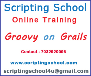 Groovy on Grails Online Training institute in Hyderabad