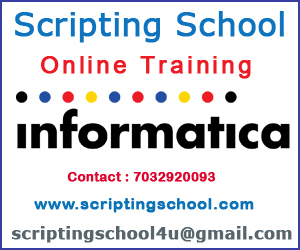 Informatica Online Training institute in Hyderabad