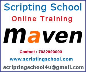 Maven Online Training institute in Hyderabad