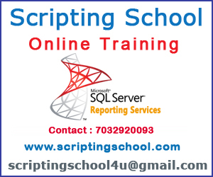 Microsoft SSRS Online Training institute in Hyderabad