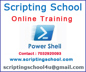 PowerShell Online Training institute in Hyderabad
