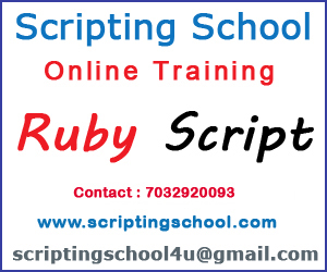 Ruby Script Online Training institute in Hyderabad