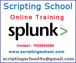 Splunk Online Training institute in Hyderabad